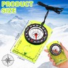 Geiserailie 20 Pcs Acrylic Orienteering Compass Navigation Backpacking Compass Hiking