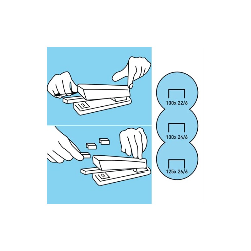 Petrus 44785 – Stapler for Office Classic Range 2001 Model