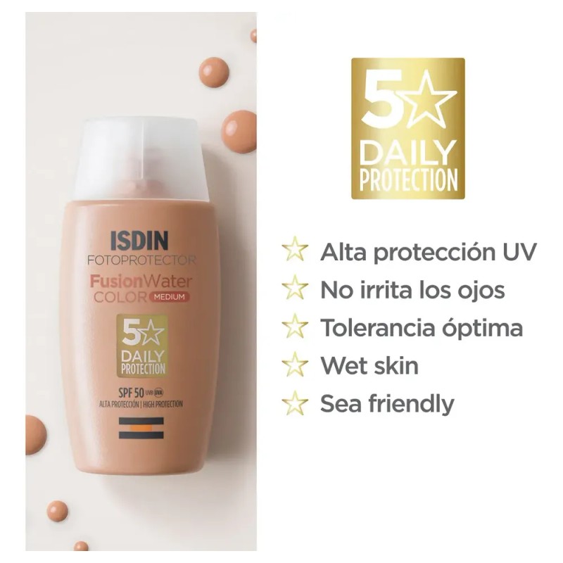 Fotoprotector Isdin Fw Magic Color Medium Spf50 50ml