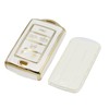 CHQLPBF 2pcs Key Fob Cover with Metal Keychain Compatible with