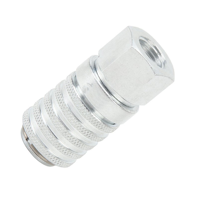PD242 Series Test Port Steel 1/4in 18NPTF Thread Impact Resistance
