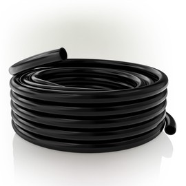 Alpine Corporation 100' PVC Tubing with 1/2" Inside Diameter for Ponds and Fountains, Black