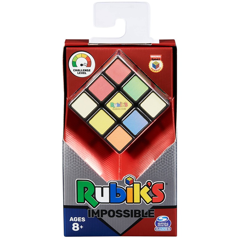 Rubik's 6063974 Chat Classic Puzzle Game with Colour Correction and