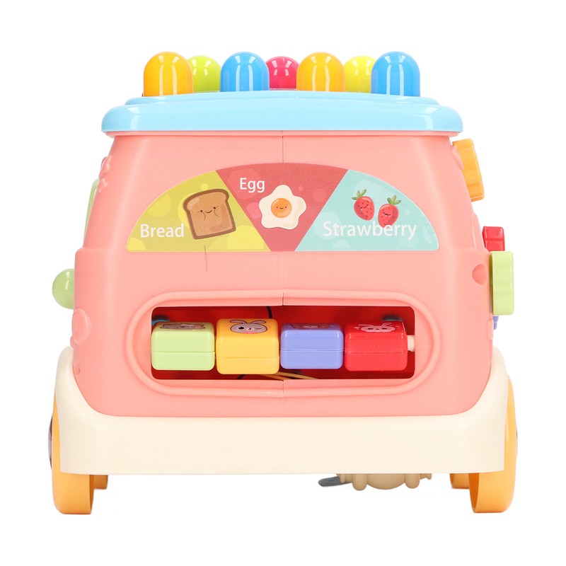 Bus Beat A Mole Toy Educational Sound Light Interactive Musical