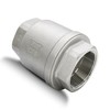2-1/2" NPT Stainless Steel Spring Check Valve, WOG1000 NPT Thread