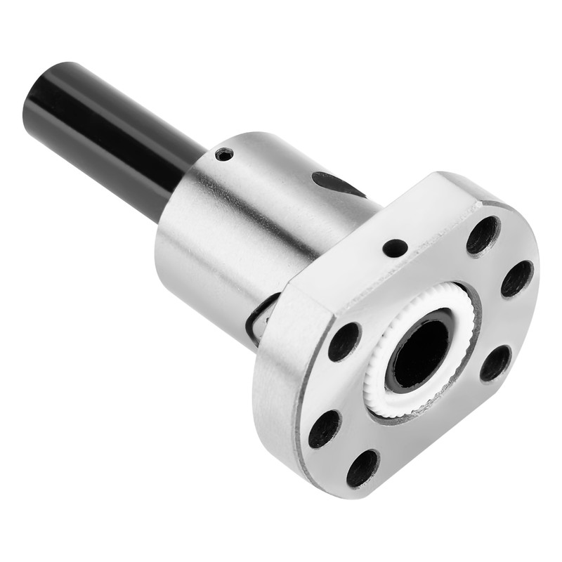 16mm Bearing Steel Flanged Ball Screw with Ball Nut For