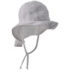 Sterntaler Baby Girl Hat with Tie Band Hat, White