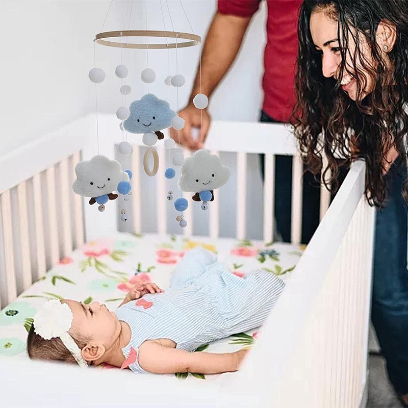 Baby Mobile Hanging Bed Bell Newborns Baby Wind Chime Children