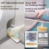 Mrbin Self Wringing Sponge Flat Large Mops Dusting Soft, Hands