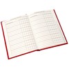 Christmas Card List & Birthdays Address Book Red Cover Indexed