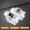 Never Fade HD Car Door Lights Zodiac Logo，2 Pcs Ghost
