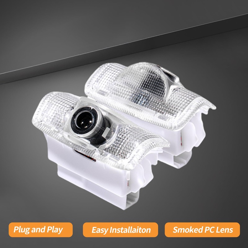 Never Fade HD Car Door Lights Zodiac Logo，2 Pcs Ghost