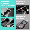 Upgraded Universal Car Cup Holder Expander for 3.4"-4" Bottles -