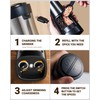 Sangcon Electric Salt and Pepper Grinder Set Shakers 2 IN
