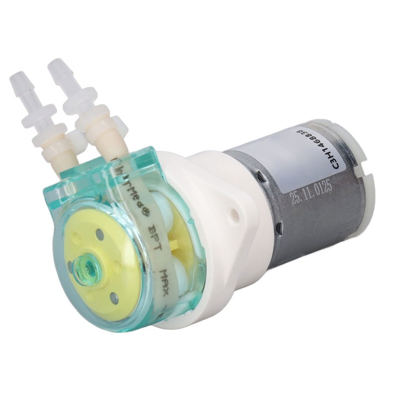5W Small Peristaltic Pump Low Flow Gear Drive Liquid Transmission