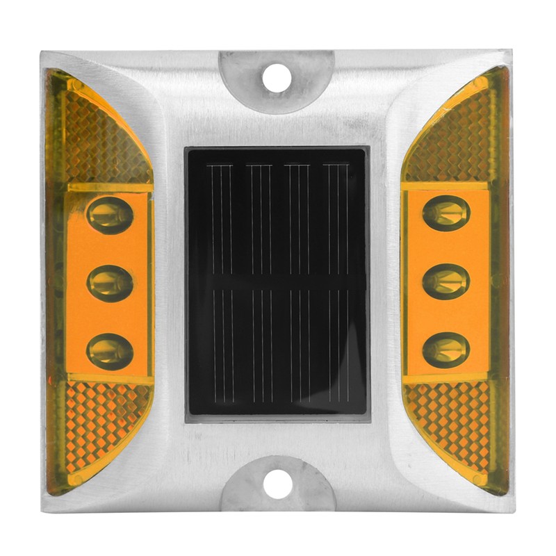 LED Solar Power Ground Marker Lights Waterproof Outdoor Driveway Road