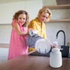 TOOZFO Soap Dispenser Ceramic with Easy-to-Press Pump Hand Lotion Liquid
