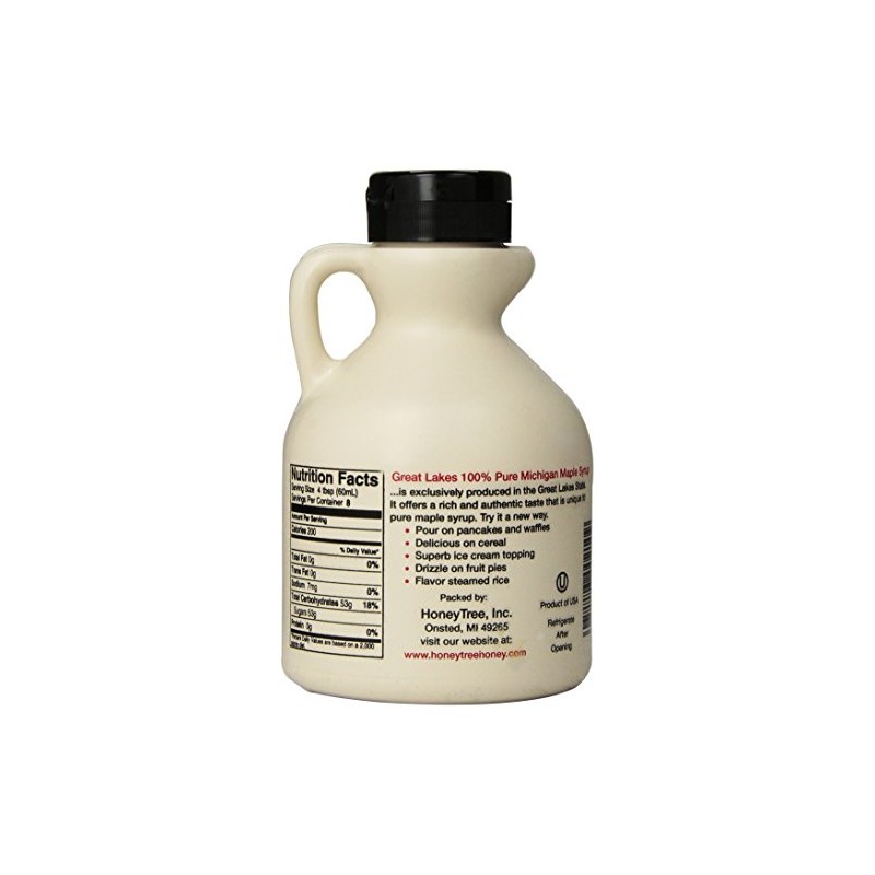 Great Lakes 100% Pure Michigan Maple Syrup, 16 Ounce
