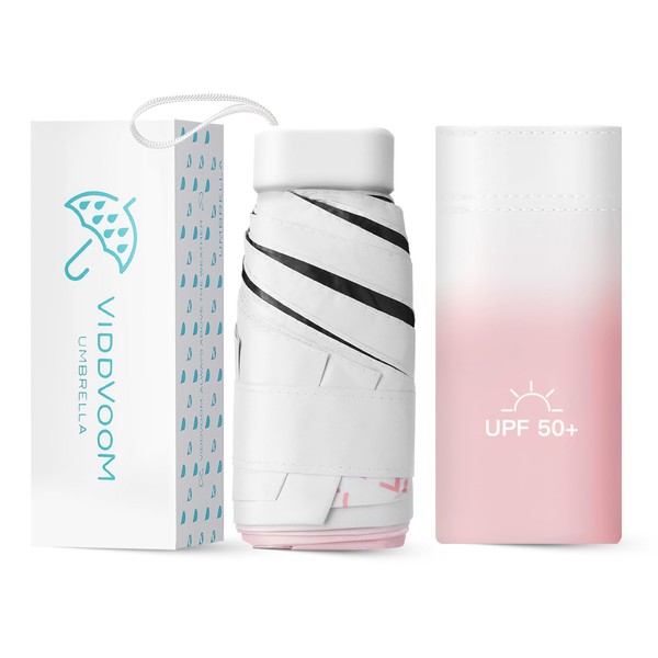 ViddVoom Compact Mini Umbrella for Purse - Lightweight, Pocket-Sized Travel