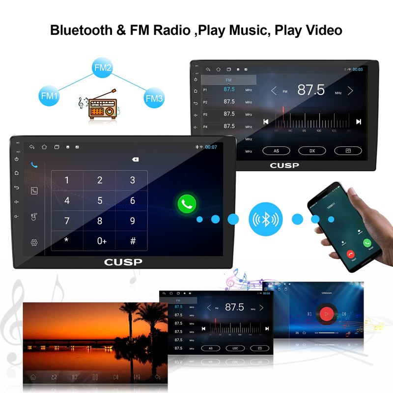2025 New Android Car Stereo Radio GPS 10 Inch Touch
