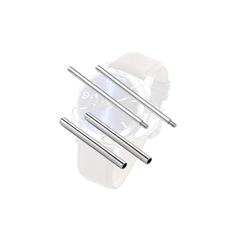 Screw And Tubes Replacement For 24mm Pam Strap Panerai 44mm