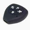 2-pcs Click&Fit Silicone Key Fob Covers for 2008-2013 Toyota Camry