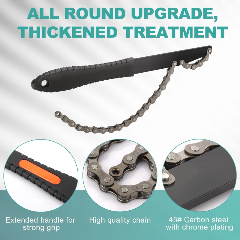 Homord Chain Whip, Sprocket Puller and Bicycle Bottom Bracket Remover