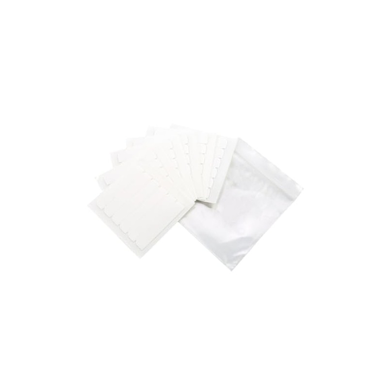 Moresoo Double Sided Extension Tapes for Replacement White Tape Tabs