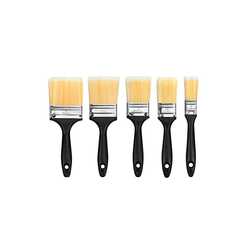 SteadMax Paint Brush Set (5 Pieces), Set of 5 Multi-Sized