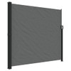 vidaXL Retractable Side Awning Sun Shade Privacy Screen Anthracite 70.9"x118.1"