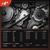 A-Premium Engine Serpentine Drive Belt Compatible with Freightliner Cascadia 2022
