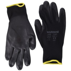Warrior Work Gloves, NB8/M (Size 8/Medium) Black- Set of 12
