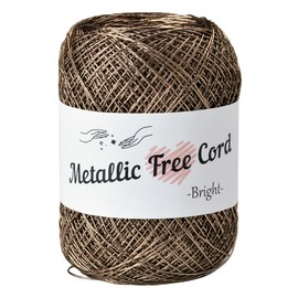 Takagi Fiber Panami Metallic Free Cord Bright COL. 702 Bronze, Approx. 1.4 oz (40 g), Approx. 63.0 ft (160 m)