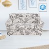 FUANGUI 3 Piece Stretch Sofa Couch Covers for 2 Cushion,