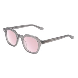 Reptile Liaochelys Pink Tint FL-41 Reading Glasses +1.50 Grey Crystal Unisex Light Sensitivity Migraine Glasses FL41 Readers