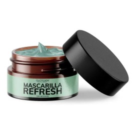 Mascarilla Facial Refresh Hidratante Con Arcillas Puras Y Aloe Vera - Skincare Cuidado Facial para Todo Tipo de Piel - Hidratacion Profunda - Revitali