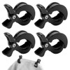 SGERUFZ 4pcs Universal Pram Clips for Attaching Blankets, Clothes, Toys,