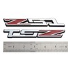2Pcs Z51 Emblem Badge 3D Nameplate Letter Replacement For C5