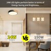 Kambo LED Ceiling Light 24 W Diameter 30 cm, Modern
