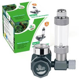 Aquarium CO2 Regulator, Mini Detachable Design, Complete with Bubble Counter and Check Valve Function for Establishing CO2 System in Aquatic Plant Tank