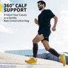 CAMBIVO Calf Compression Sleeves with EVA Pads for Shin Splints,