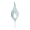 Glorex Metal Flame 320 mm, Silver, 31.5 x 17.5 x 0.1 cm
