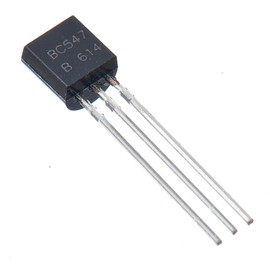 Bridgold 50pcs BC547 547 NPN Silicon Planar Epitaxial Transistors 100mA 45V,3-Pin.