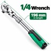 Drive Ratchet Wrench for Garage Repairs - 72-Tooth Flex Head