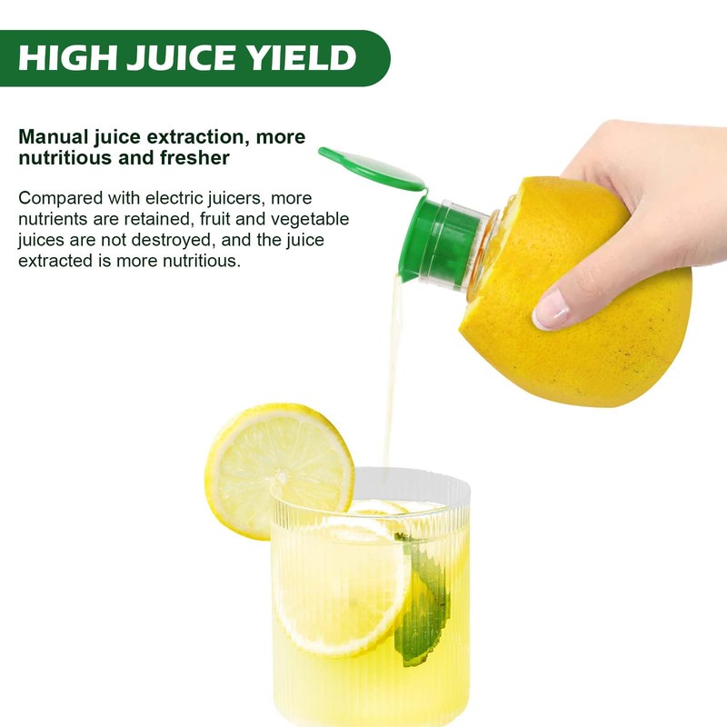 Pack of 2 Lemon Squeezer, Mini Lemon Squeezer, Hand Press,