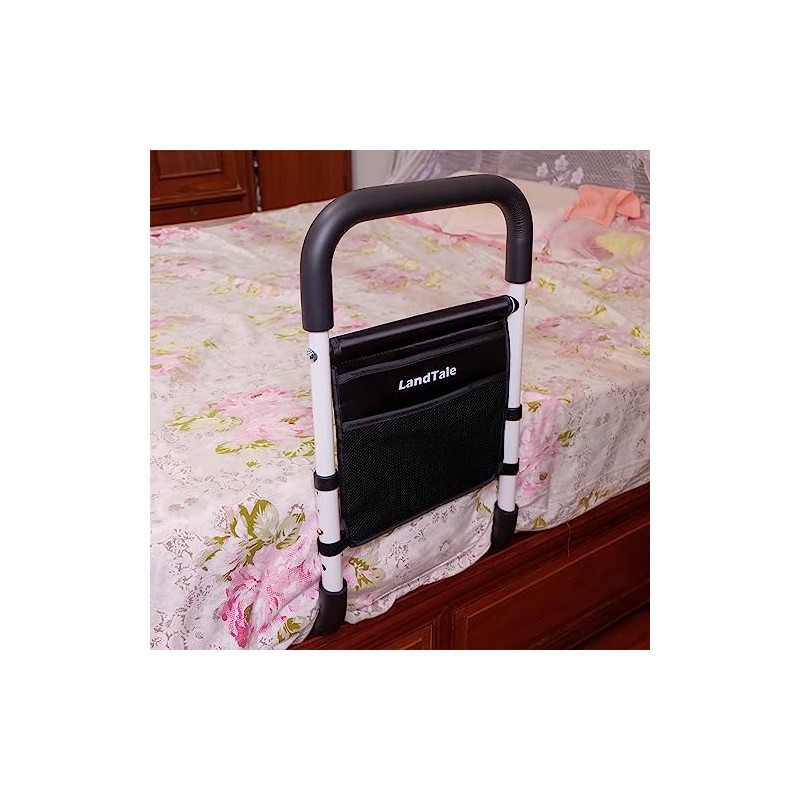 Bed Assist Rails Adjustable with Bag, Safety Bed Handle, Fall