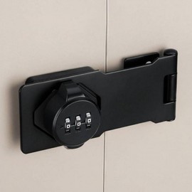 Mini Digital Security Lock for Drawers & Lockers Drawer Lock - Black 2ea