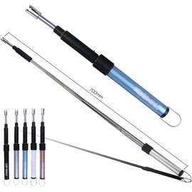 XTENDR ARCS V2 Extendable 2.5 Feet. Arc Extra Long Lighter, Flameless Fireplace Stove Electric Candle Lighter, Long Neck Lighter for Pilot Light, Grilling, Firepit, Kitchen, BBQ Lighter (Blue)