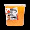 Tea Zone Peach Popping Pearls/ Bursting/ Popping Boba(B2061, 7 lbs)