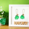 Leinuosen 48 Pieces St Patrick's Day Shamrocks Ornament Good Luck